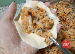 胡萝卜豆腐粉条蒸包的做法图解5