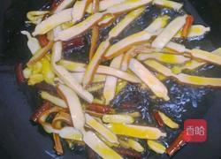韭菜炒豆干的做法图解4