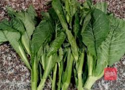 剁椒芥蓝菜的做法图解1