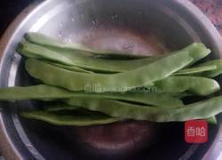 清炒刀豆的做法图解3