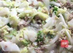 肉沫白菜面(儿童版)的做法图解10