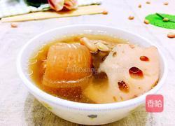 花生眉豆猪尾汤的做法图解7