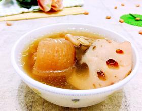 花生眉豆猪尾汤[图]