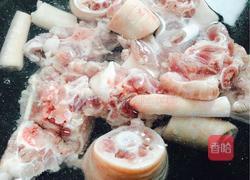 花生眉豆猪尾汤的做法图解4