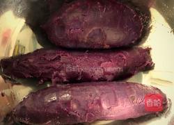 紫薯松果——减肥也可以吃的“甜品”的做法图解1