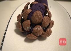 紫薯松果——减肥也可以吃的“甜品”的做法图解5