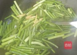 蒜薹炒八带的做法图解5