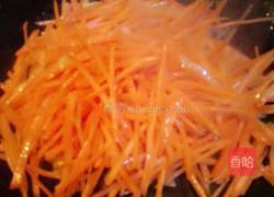 清炒胡萝卜丝的做法图解4