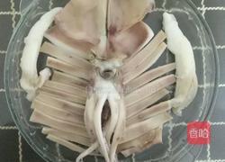 清蒸鱿鱼的做法图解4