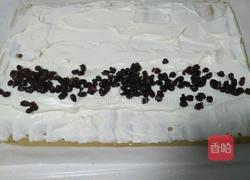 抹茶蜜豆蛋糕卷的做法图解8