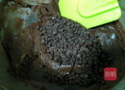 巧克力豆软曲奇(趣多多)的做法图解3