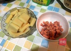 黄豆酱烧米豆腐的做法图解2