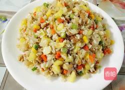 菠萝炒饭的做法图解7