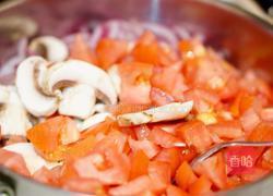 番茄蘑菇肉丸的做法图解3