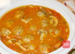 番茄蘑菇肉丸的做法图解13