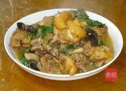 笨公鸡炒香菇的做法图解8