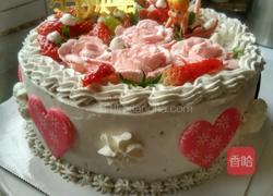 奶油生日蛋糕的做法图解8