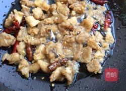 卷心菜炒油渣的做法图解4