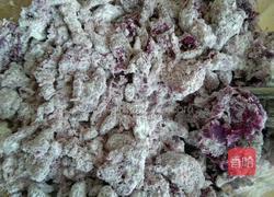 枣馅黑芝麻紫薯饼的做法图解4
