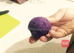 紫薯山药糯米丸的做法图解8