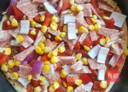 培根披萨的做法图解4