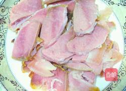 青笋炒火腿的做法图解2