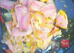 青笋炒火腿的做法图解5