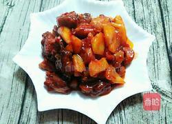 菠萝烧排骨的做法图解18