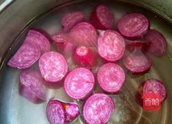 紫薯燕麦粥的做法图解2