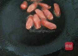 平菇炒腊肠的做法图解4