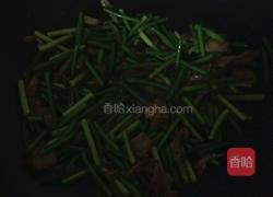 腊肉蒜苔的做法图解4