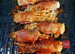 培根金针菇的做法图解9