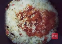 杂蔬拌米饭的做法图解3