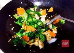 虾仁西兰花的做法图解5