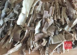 干笋炖肉的做法图解1