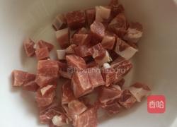 干笋炖肉的做法图解3