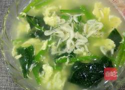 菠菜虾皮蛋花汤的做法图解6