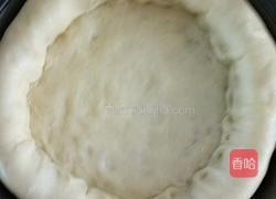 火腿玉米蔬菜披萨的做法图解8