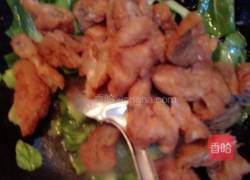 油菜烧面筋的做法图解6