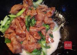 油菜烧面筋的做法图解9