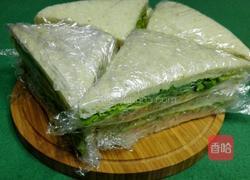 午餐肉三明治的做法图解7