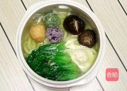 蔬菜乌冬面的做法图解5