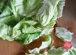 蚝油绿甘蓝的做法图解1