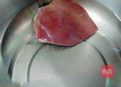 猪肝炒河粉的做法图解3