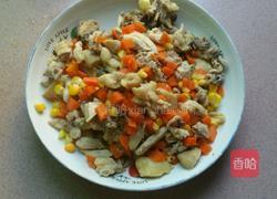 南瓜鸡肉盅的做法图解6