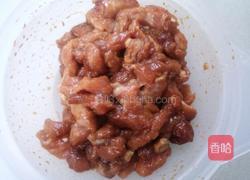 肉丝炒洋葱的做法图解3