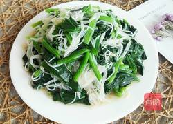 凉拌菠菜粉丝的做法图解6