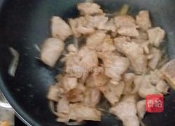蘑菇炒肉片的做法图解4