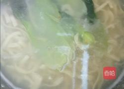 油菜汤面的做法图解8