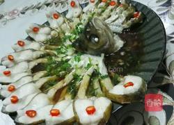 孔雀开屏鱼的做法图解3